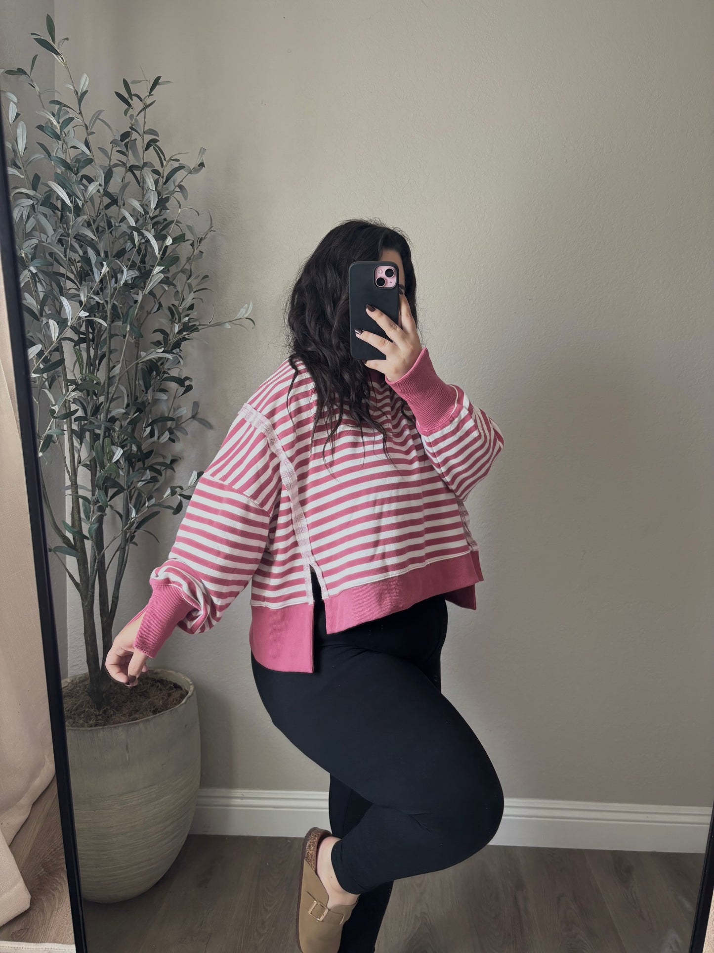 Sasha Striped Pullover