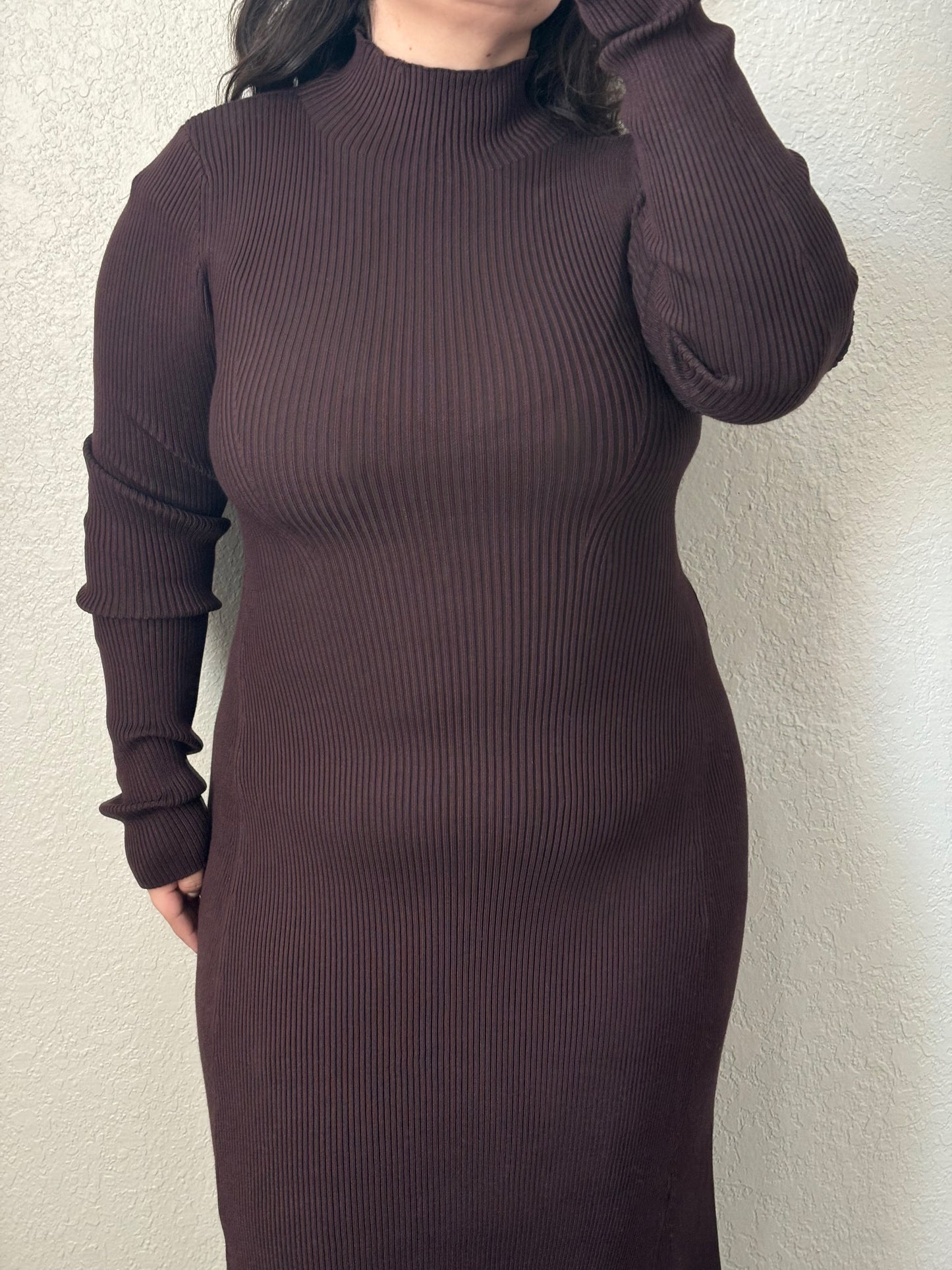 Brown Sugar Midi Dress
