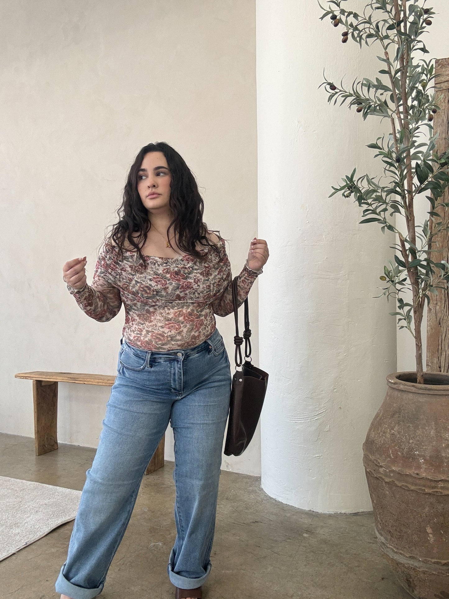 Snatched Tummy Control Straight Jeans