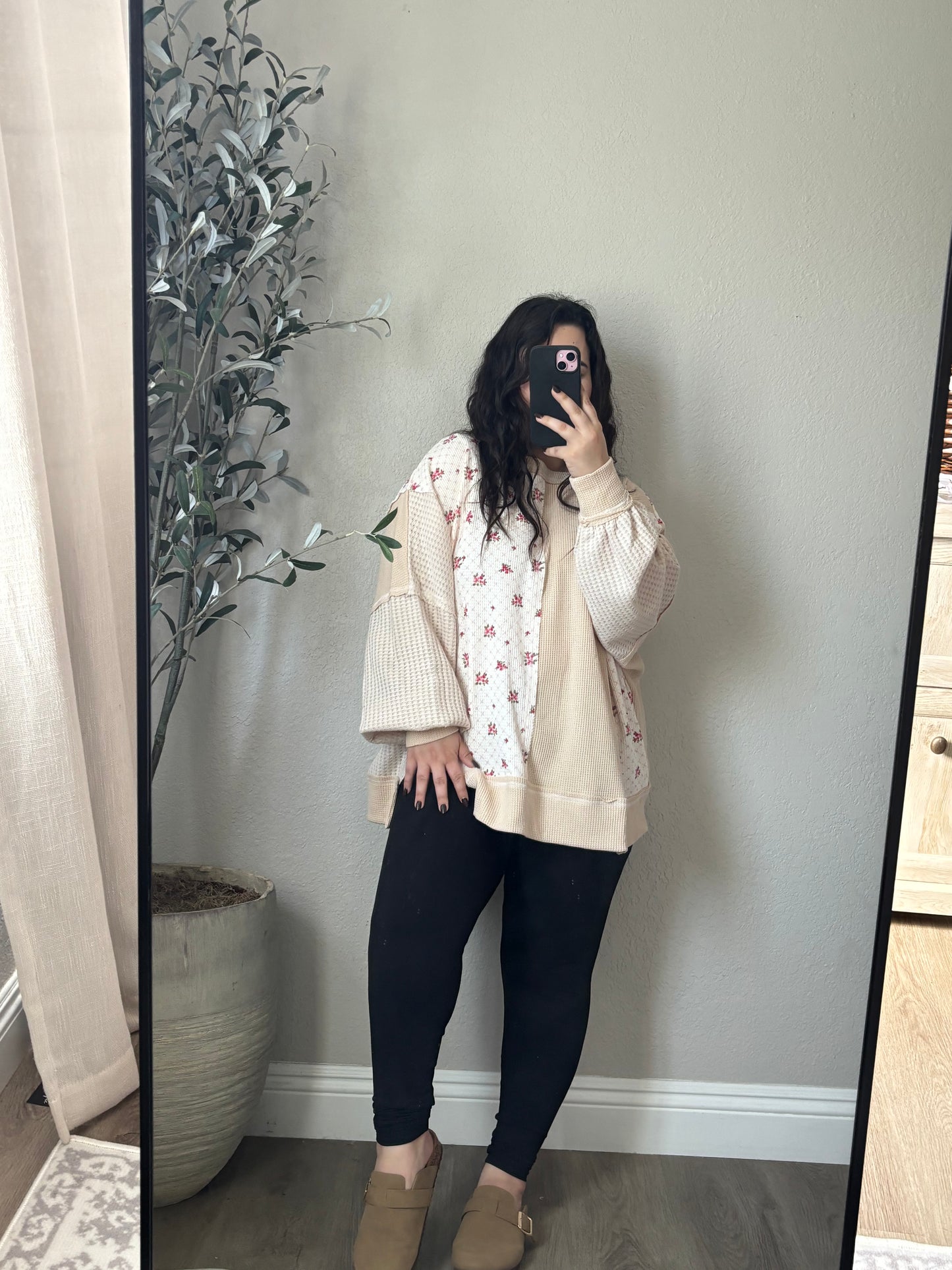 Prairie Roses Pullover