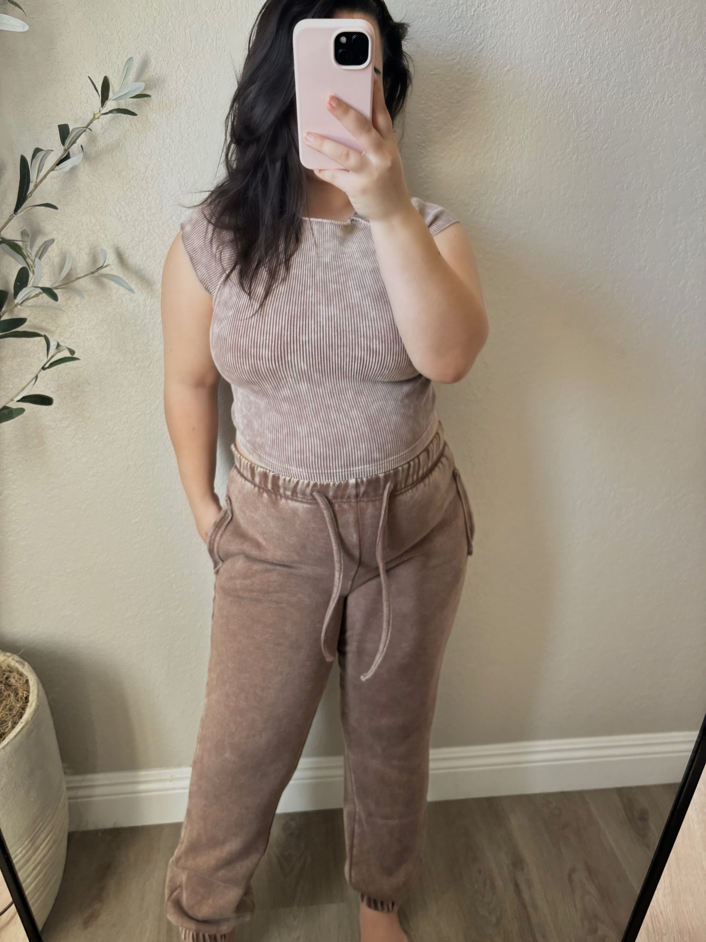 Claire Joggers-Mocha
