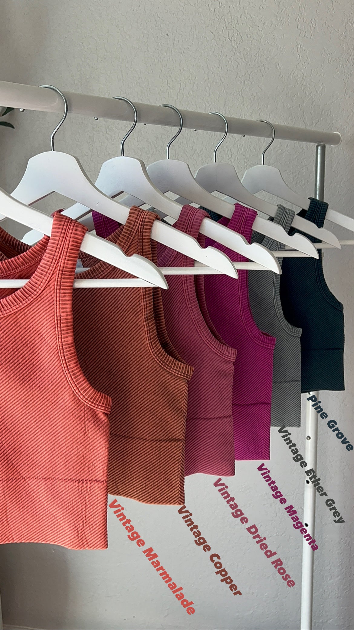 Melissa Tank- NEW FALL SHADES