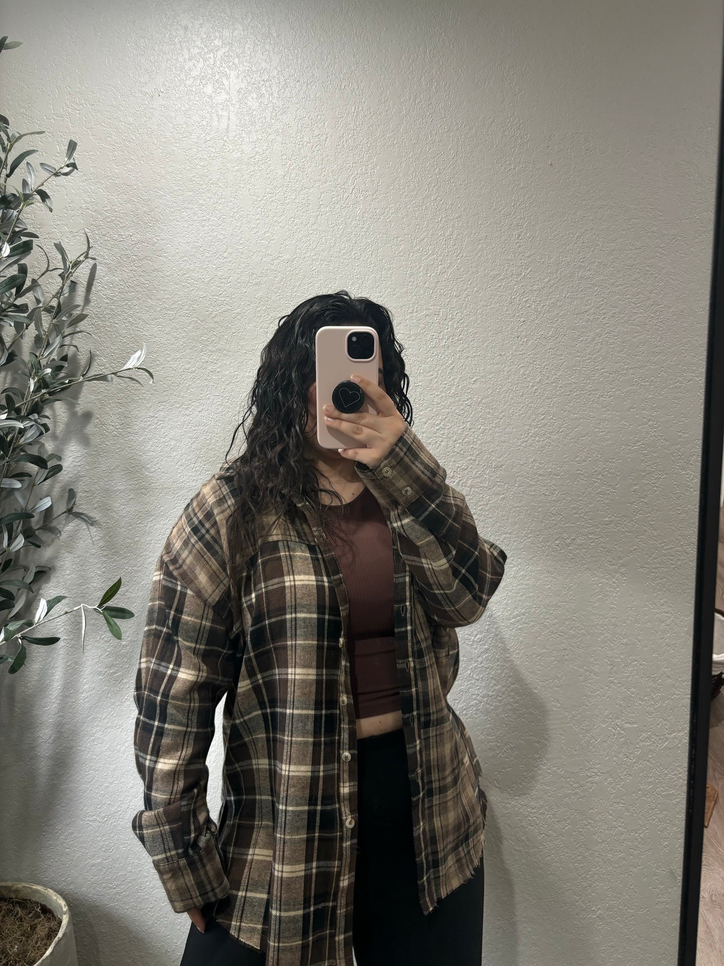 Mocha Muse Flannel