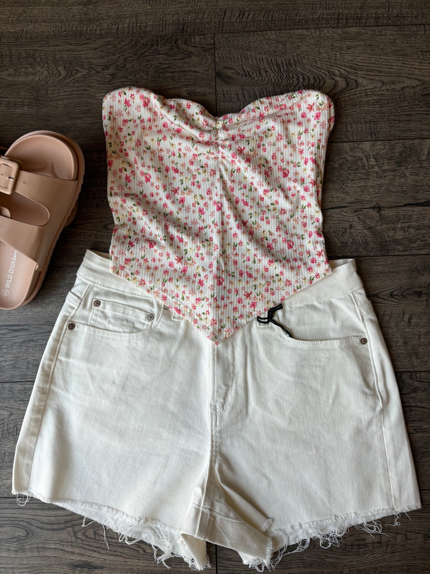 Bloom Babe Floral Tube Top