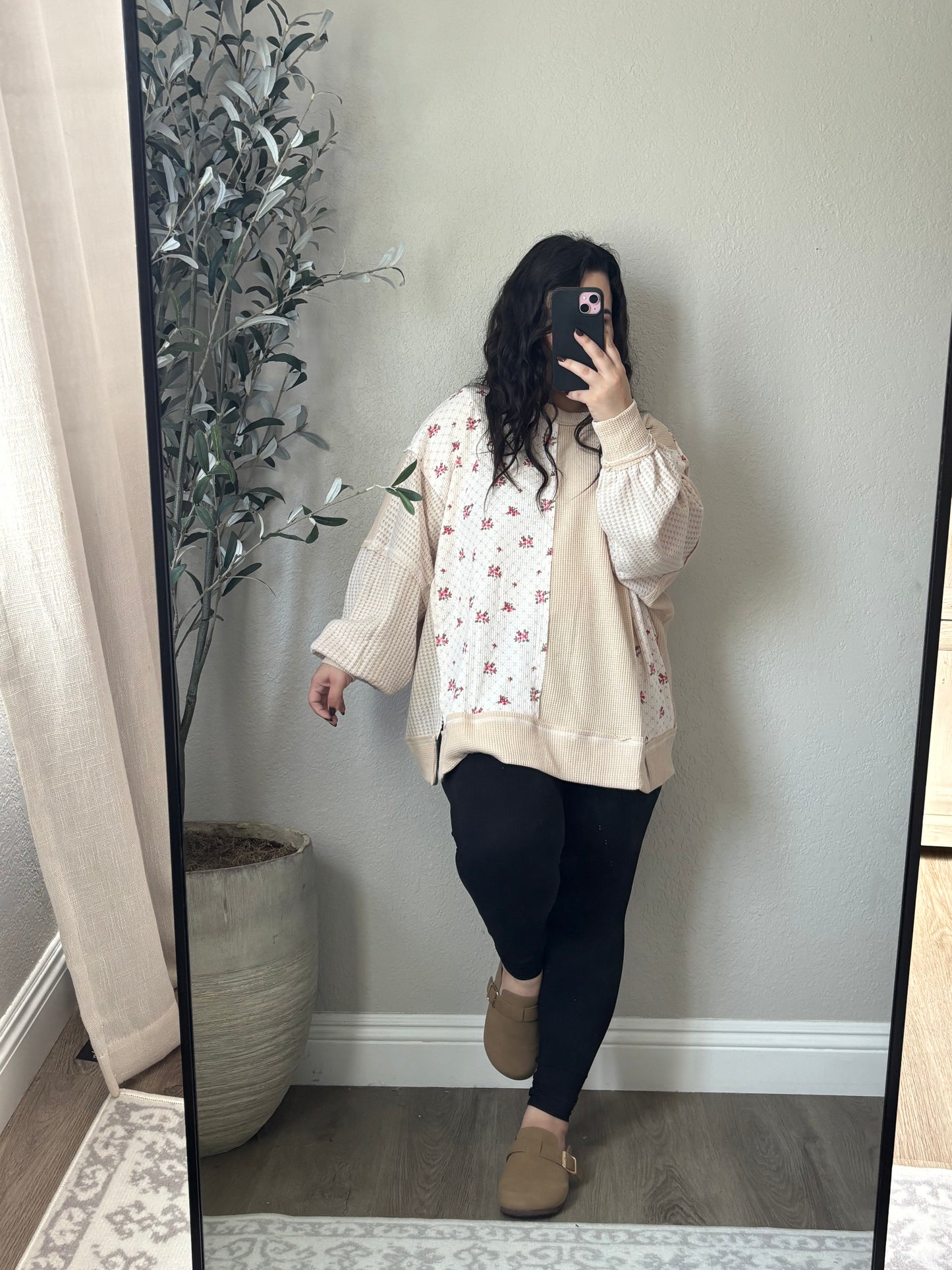 Prairie Roses Pullover