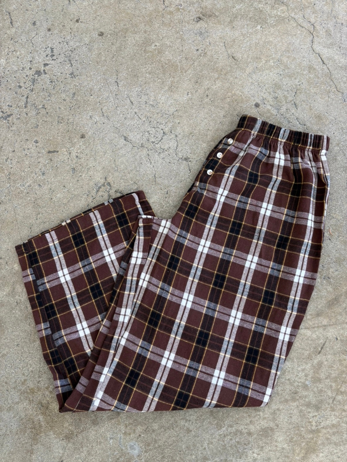 Coffeehouse Plaid Lounge Pants