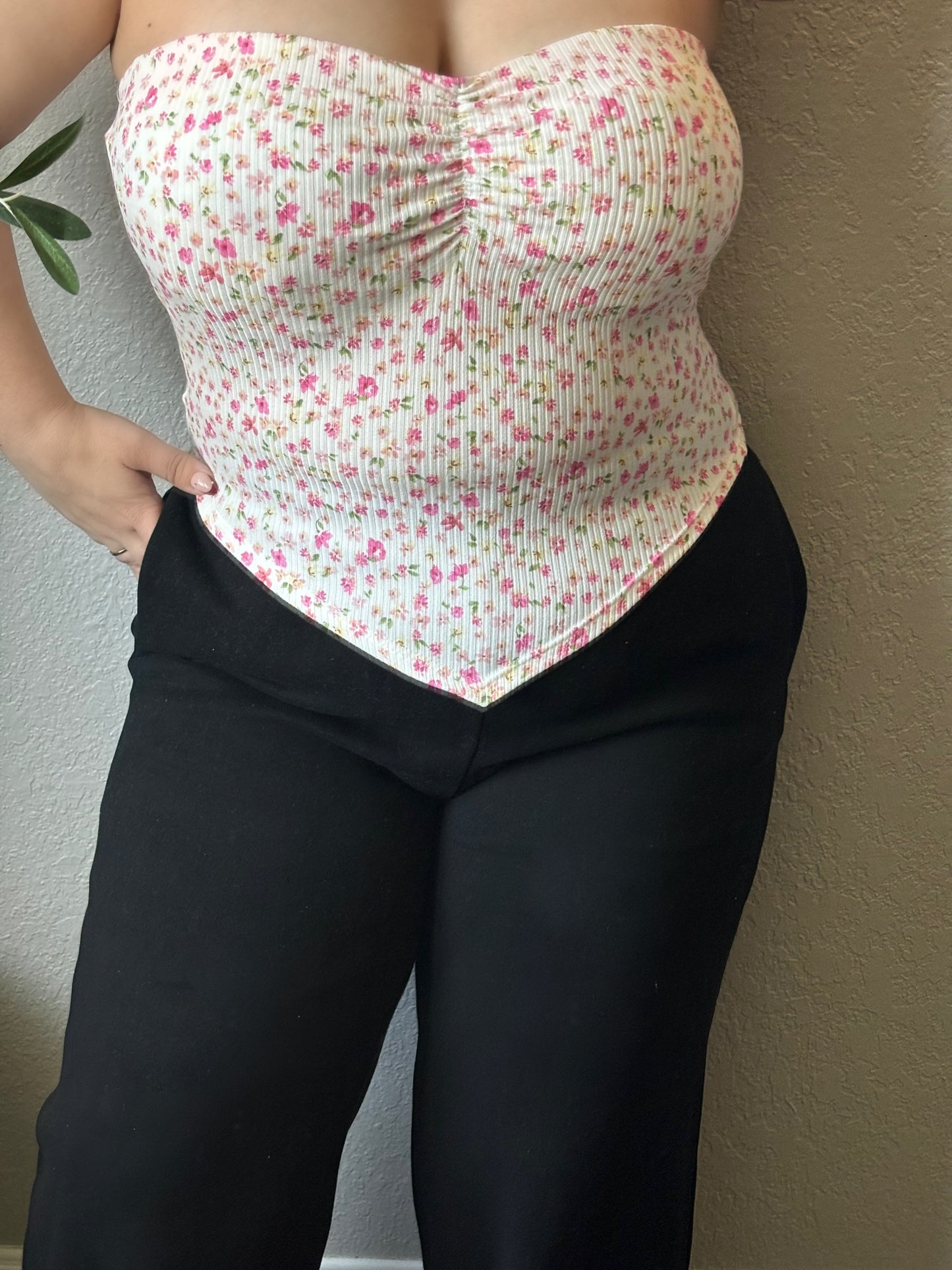 Bloom Babe Floral Tube Top