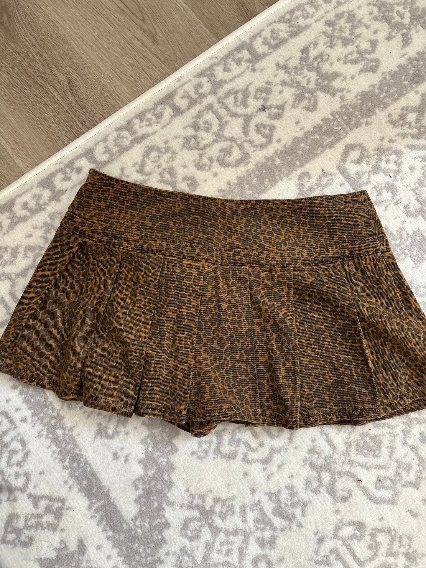 The Untamed Pleated Skort