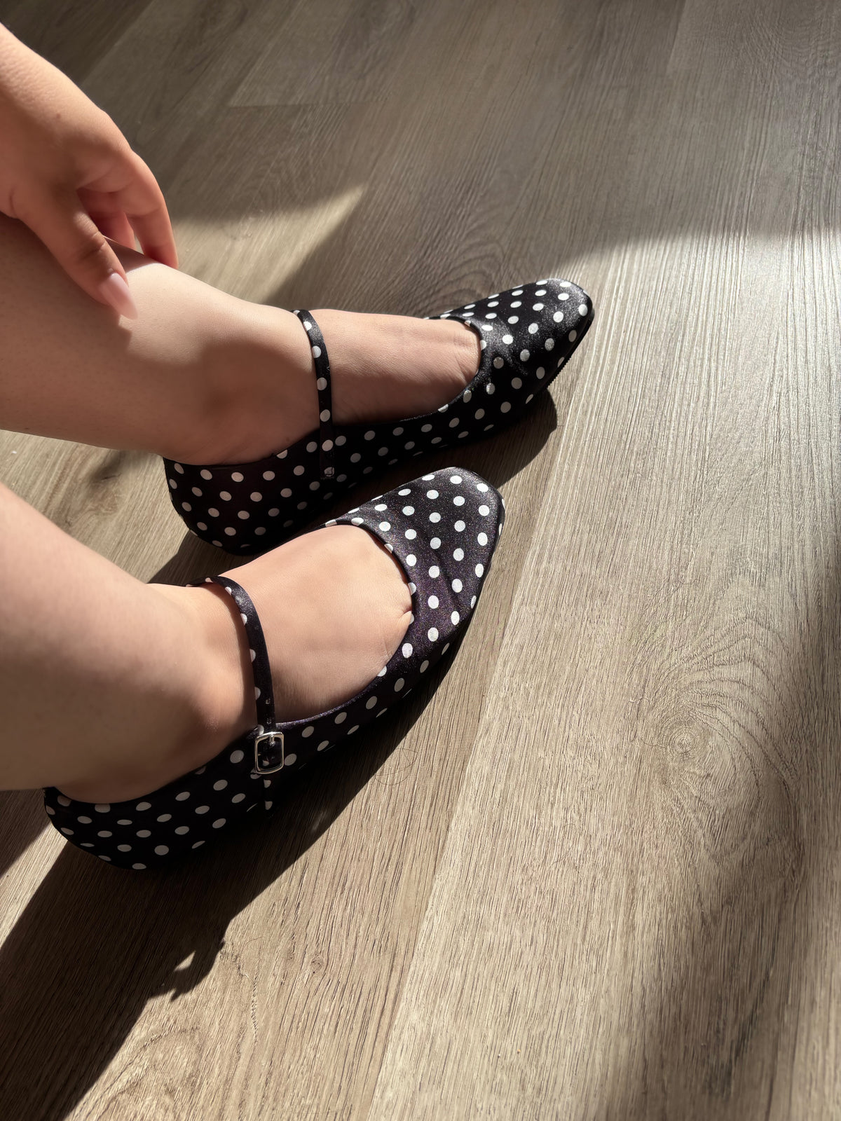 Marilyn Polka Dot Flats