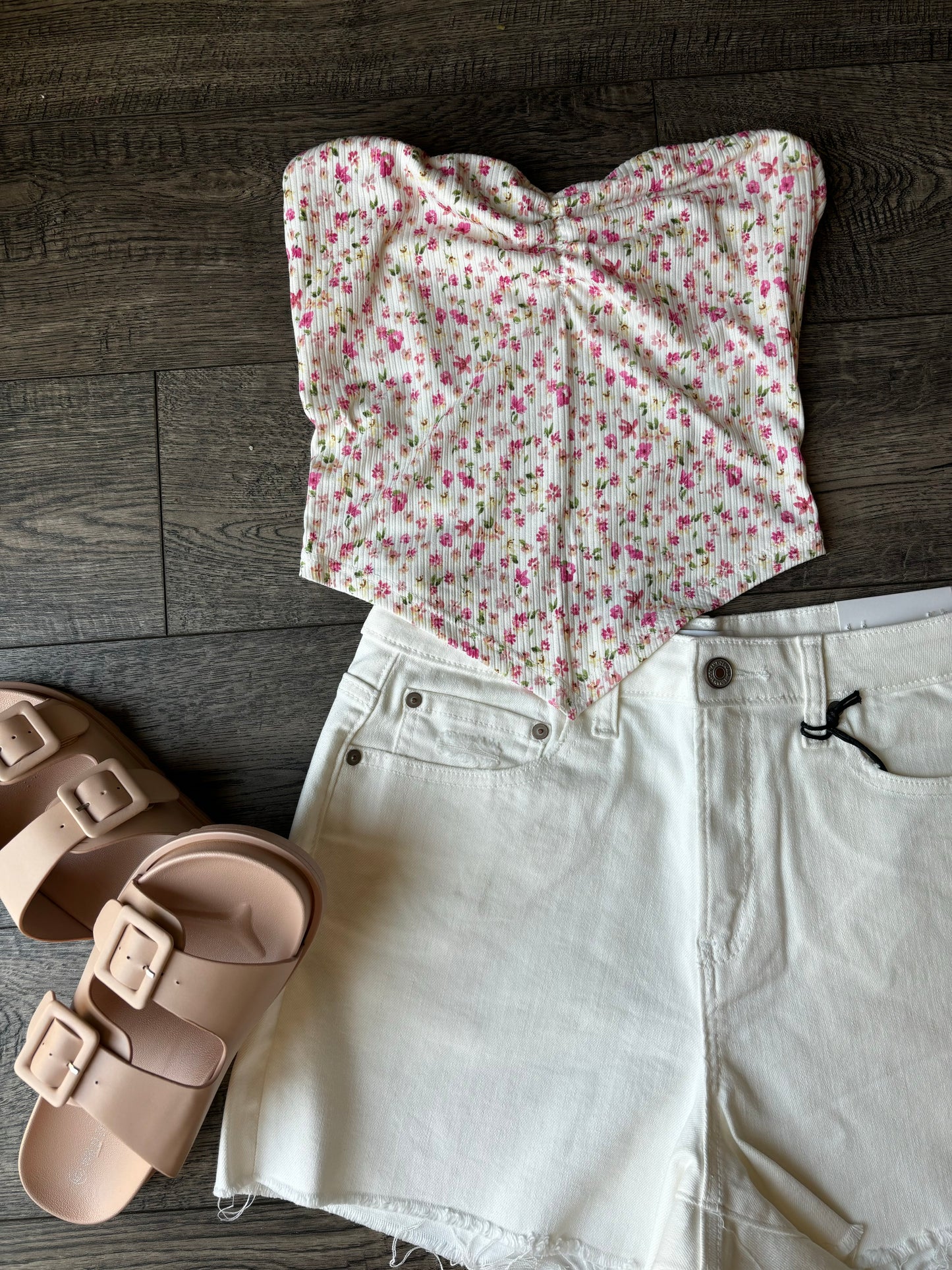 Bloom Babe Floral Tube Top