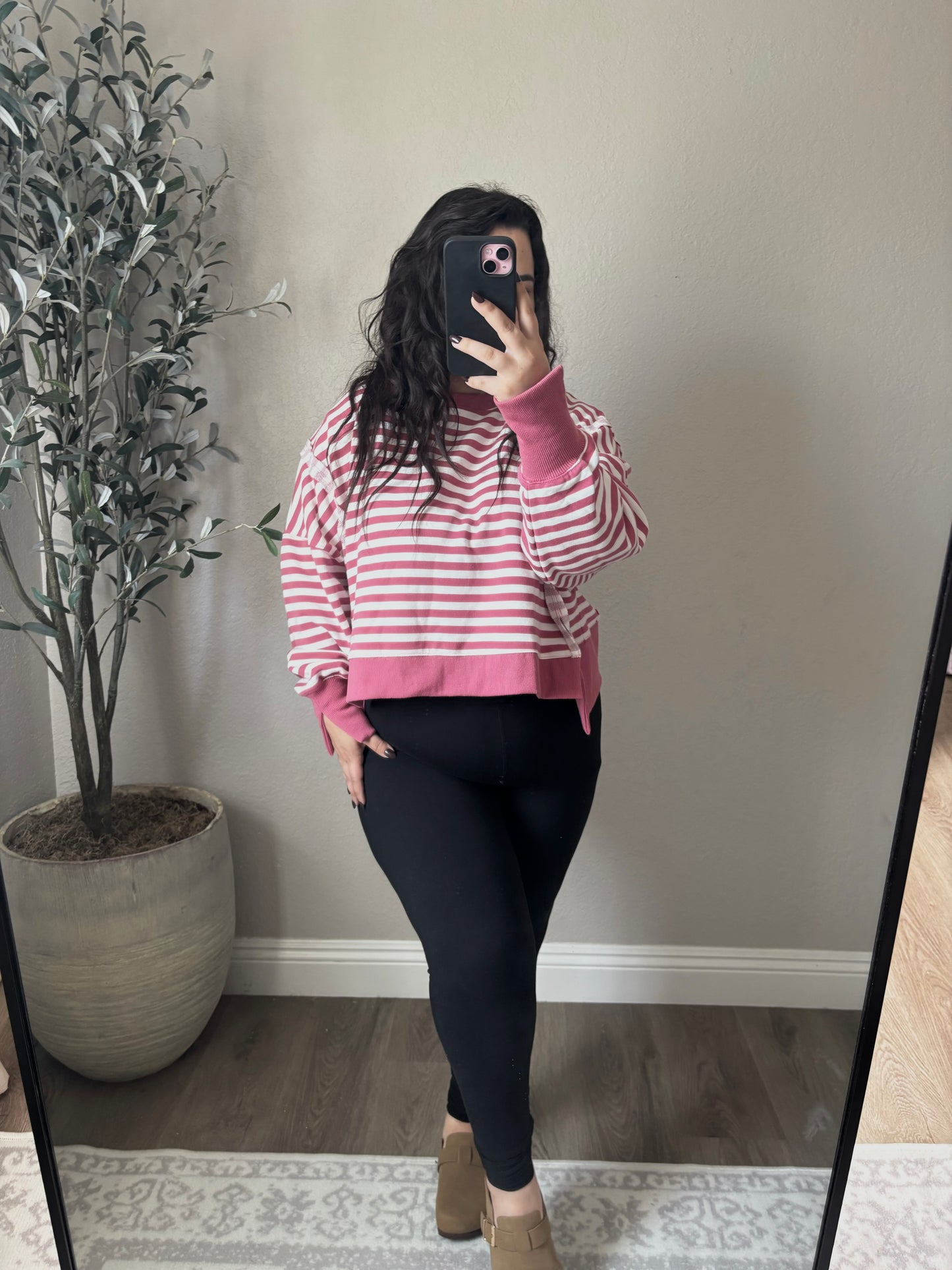 Sasha Striped Pullover