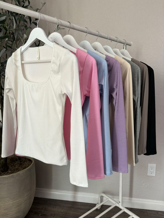 Jordan Ribbed Long Sleeve (More Colors)