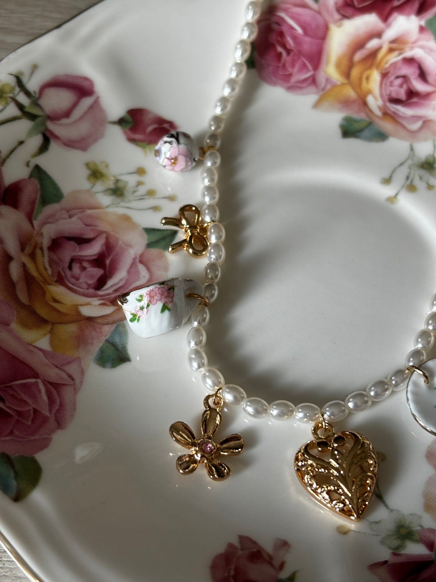 Garden Party Charm Necklace