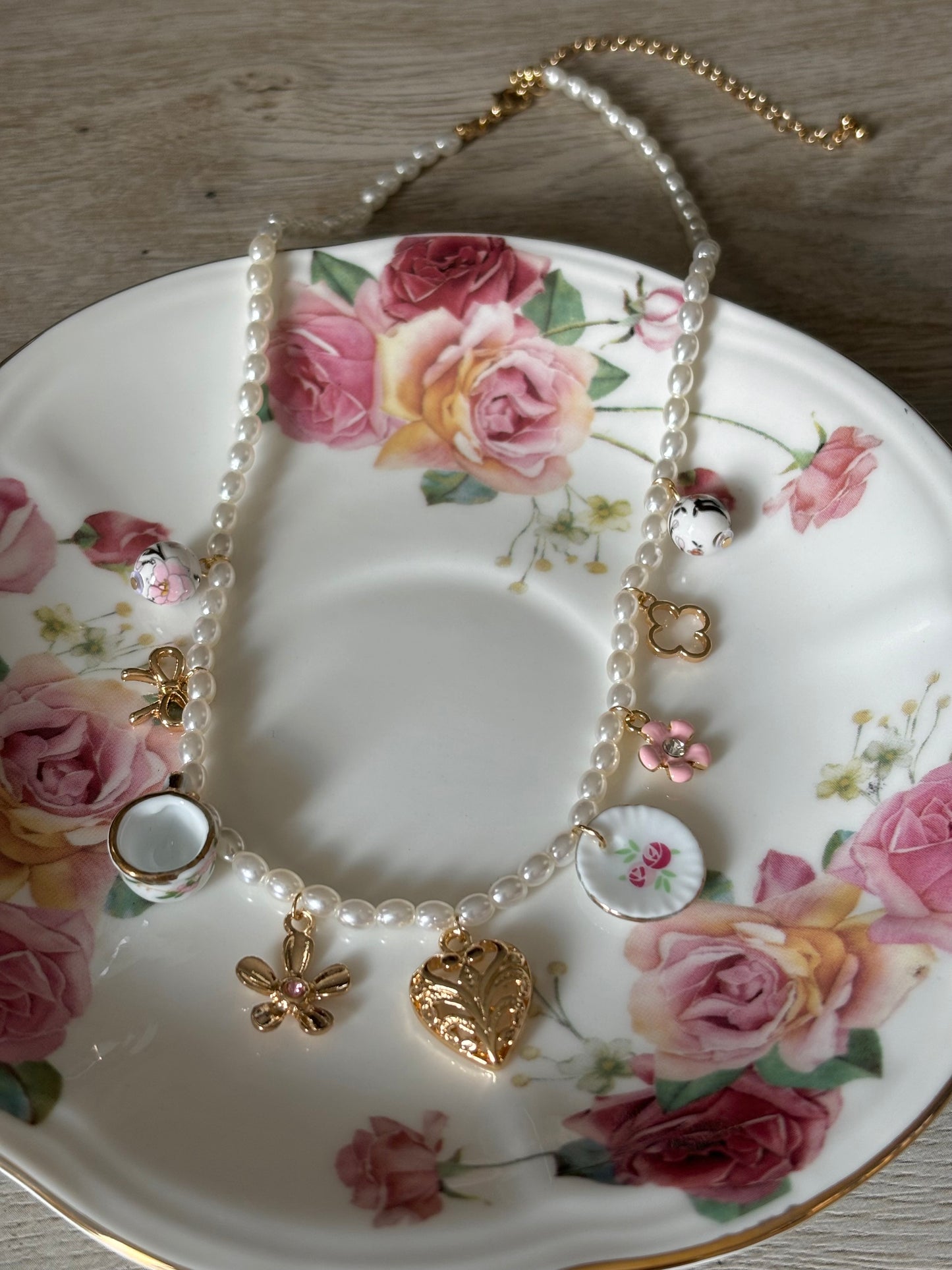 Garden Party Charm Necklace