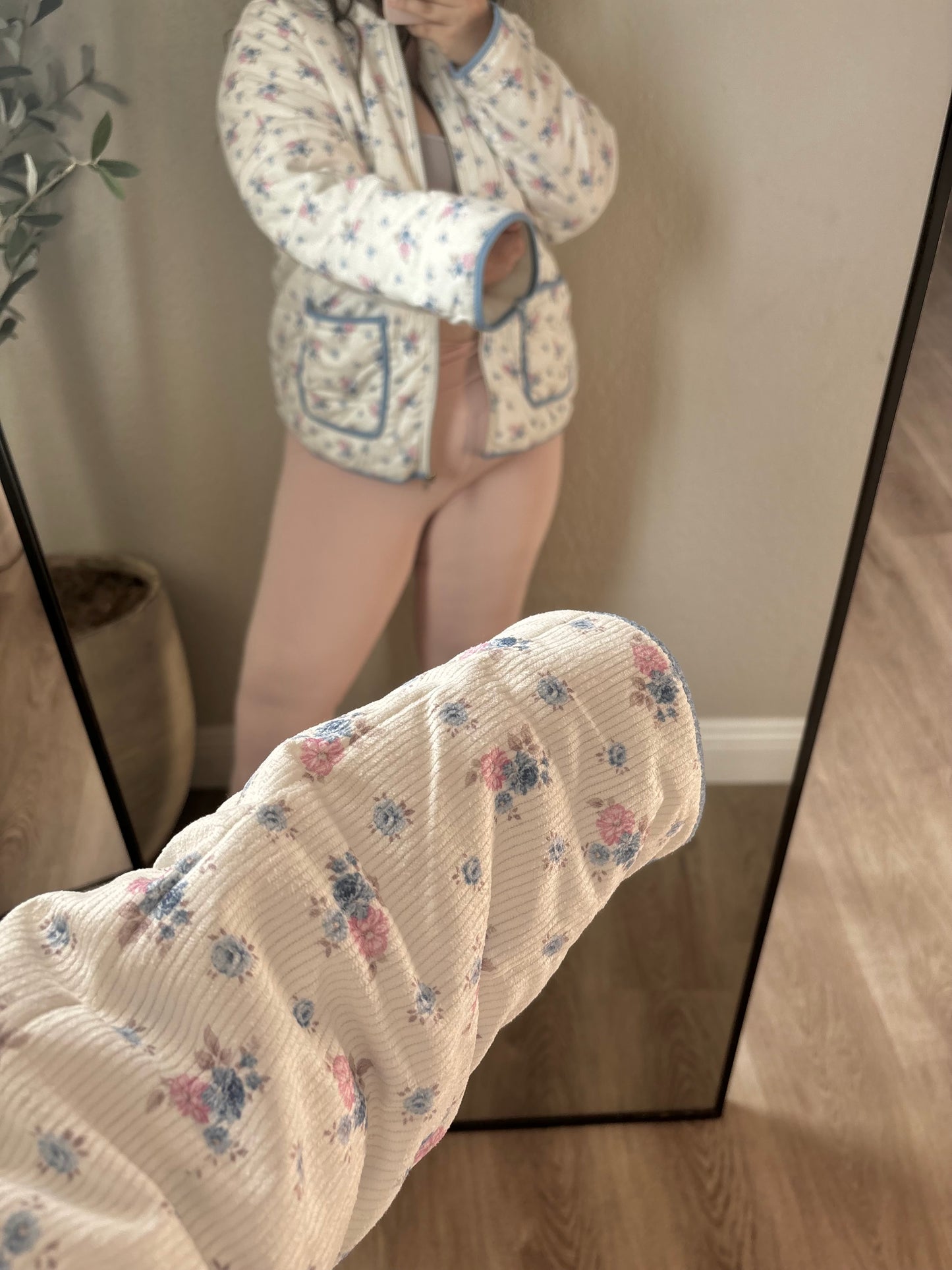 Cottage Blossom Corduroy Jacket