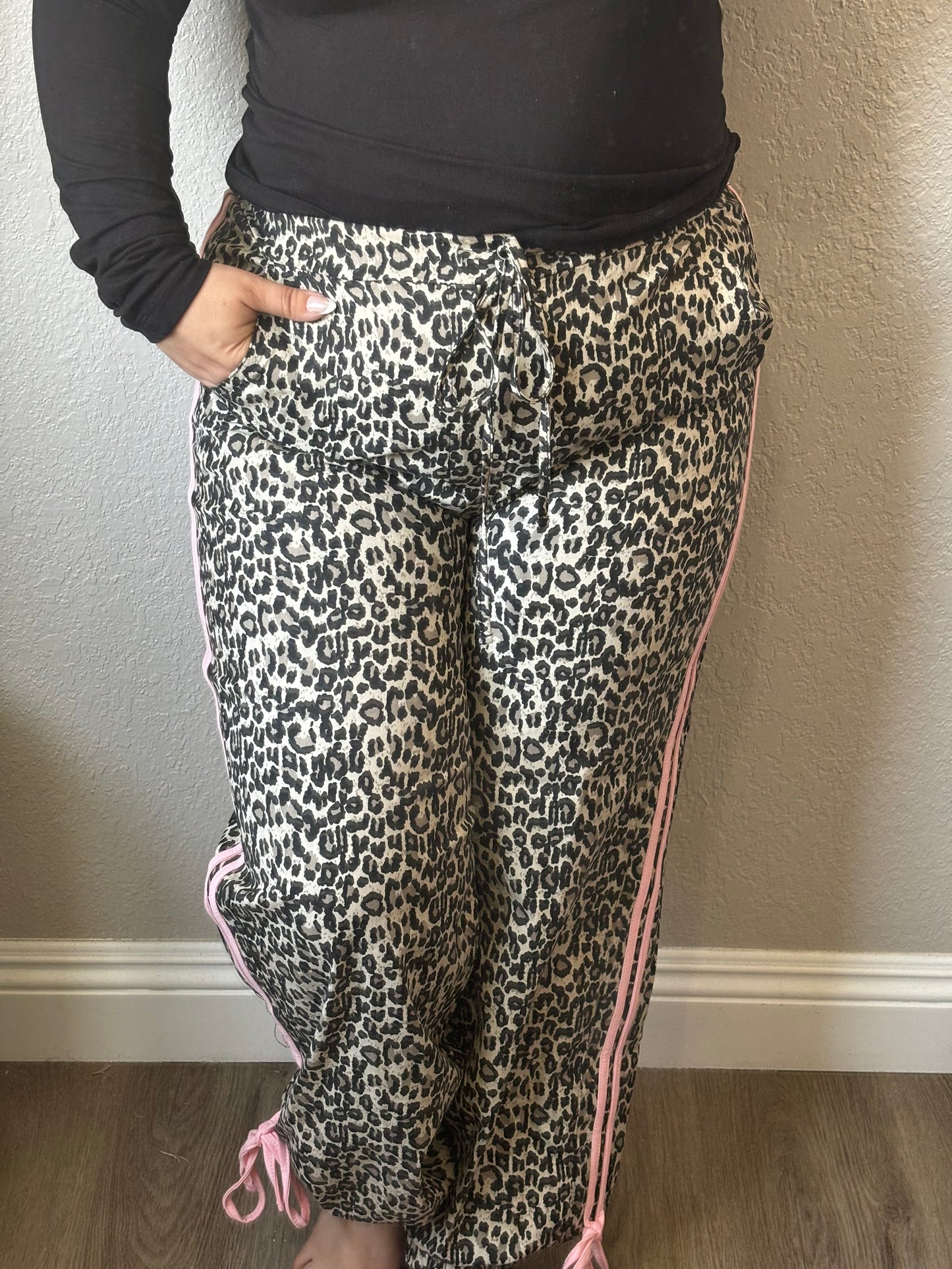 Wild Side Leopard Joggers
