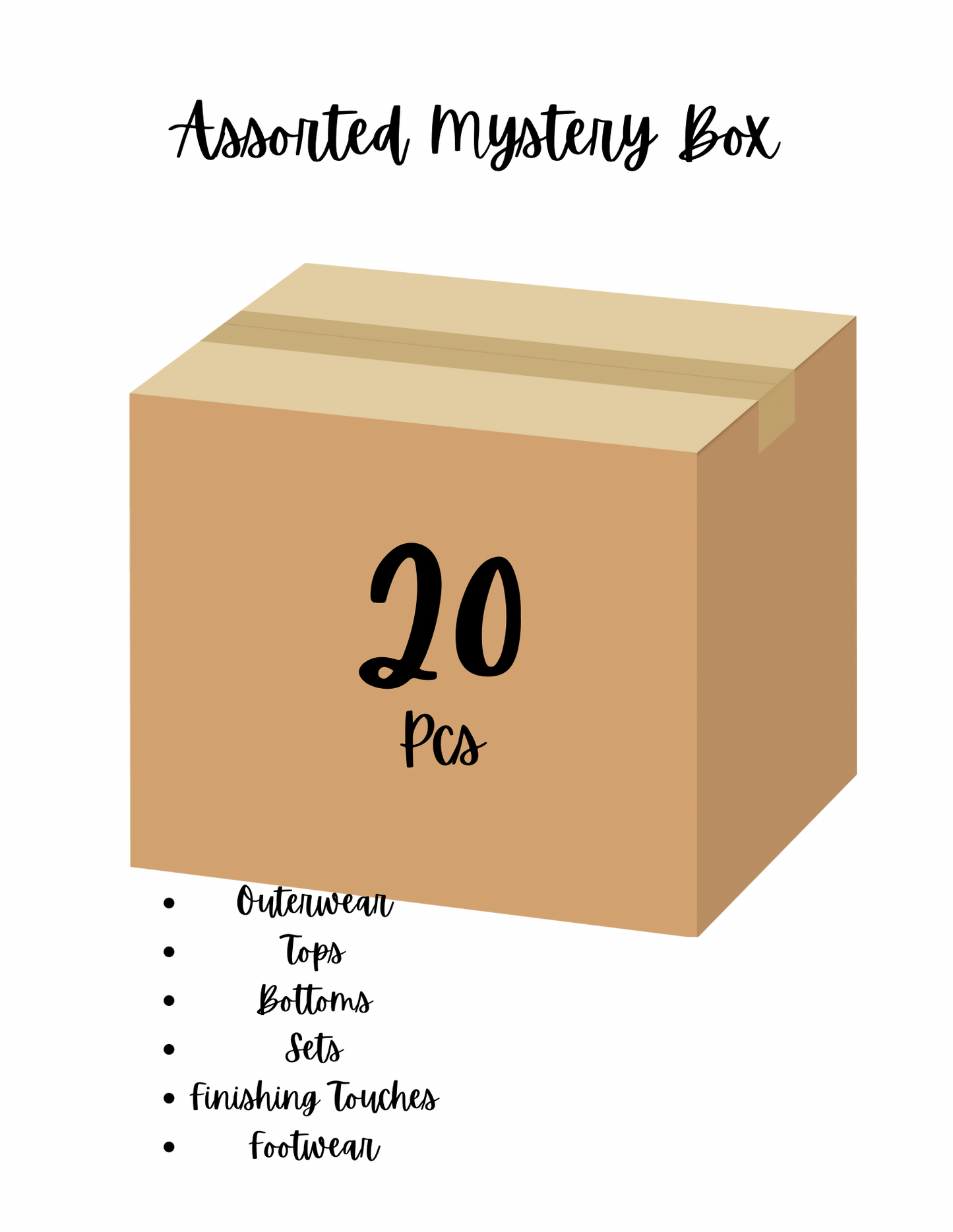 Assorted Mystery Box- 20 Items