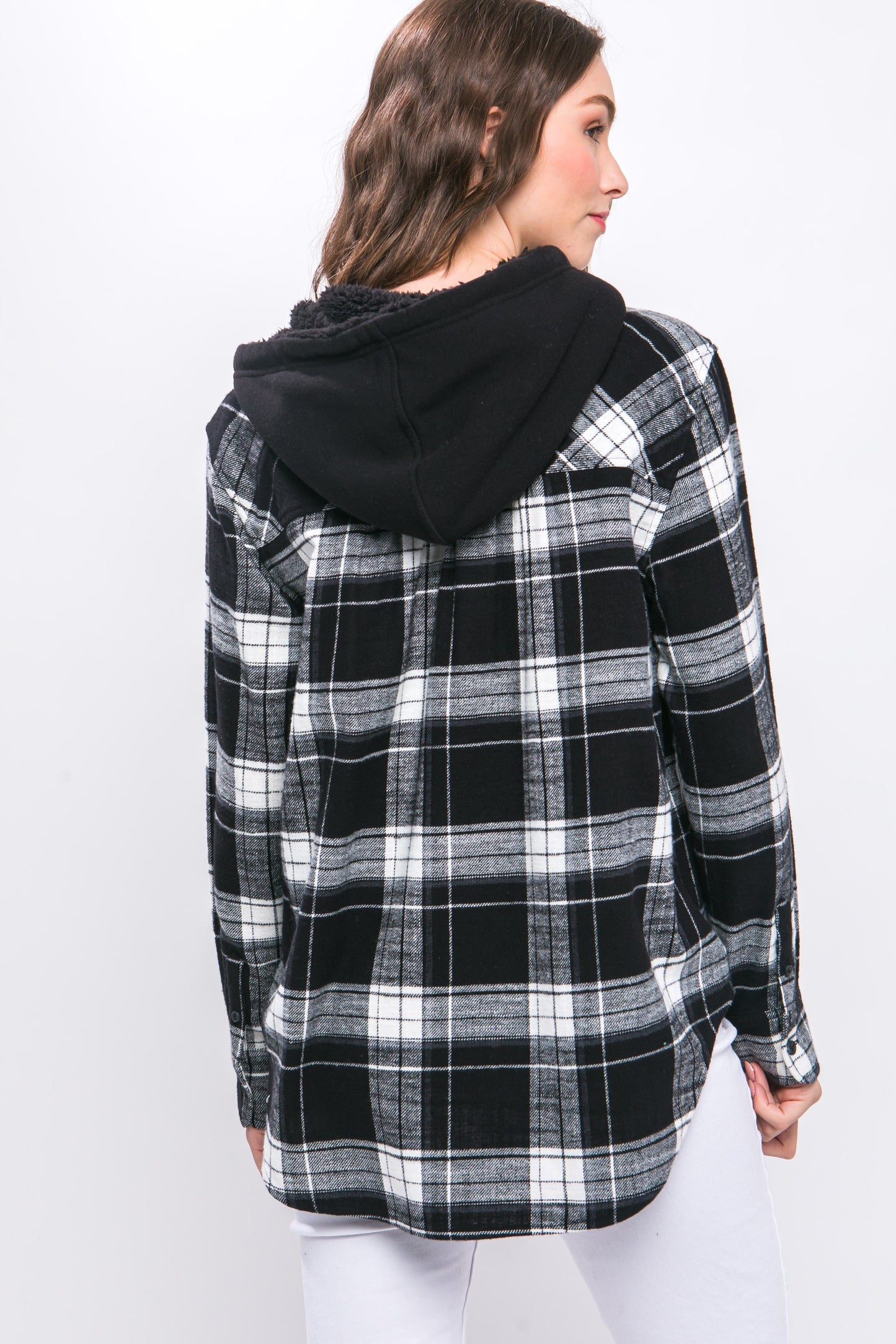 Kalice Plaid Shirt Hoodie (More Colors)
