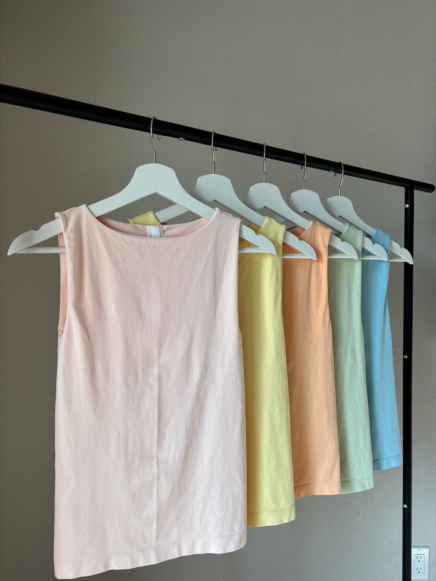 Clean Line Boat Neck Tank