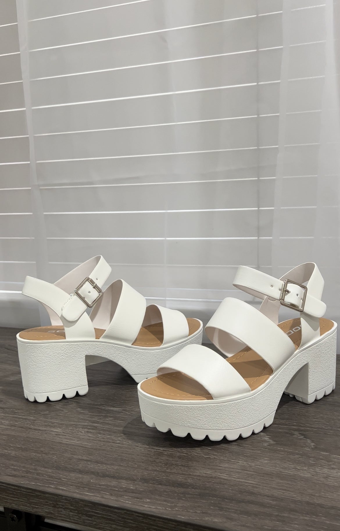 Maddie Wedges White