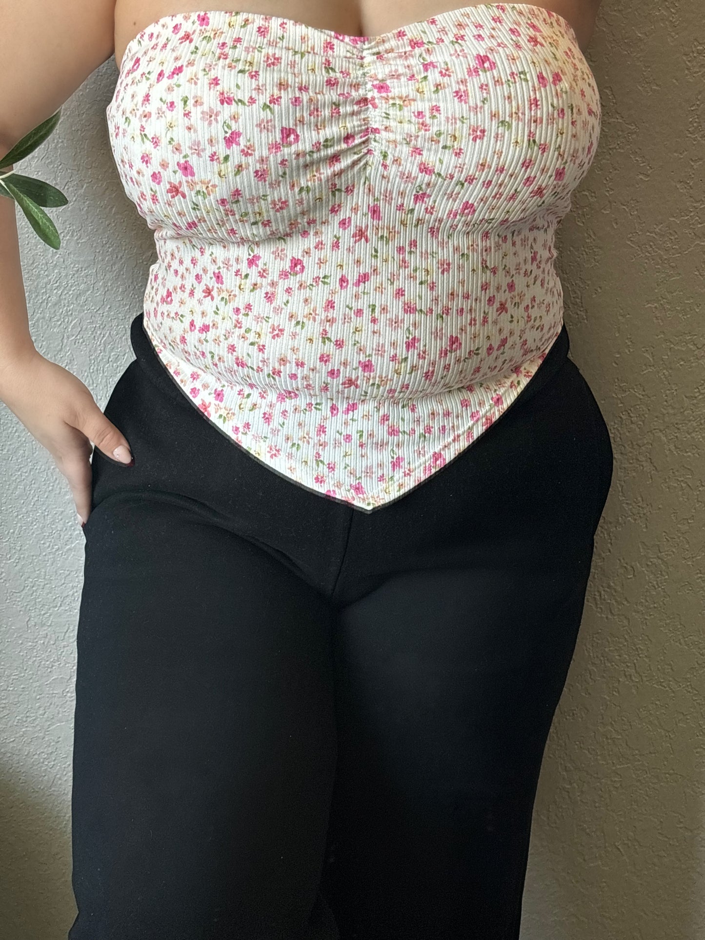 Bloom Babe Floral Tube Top