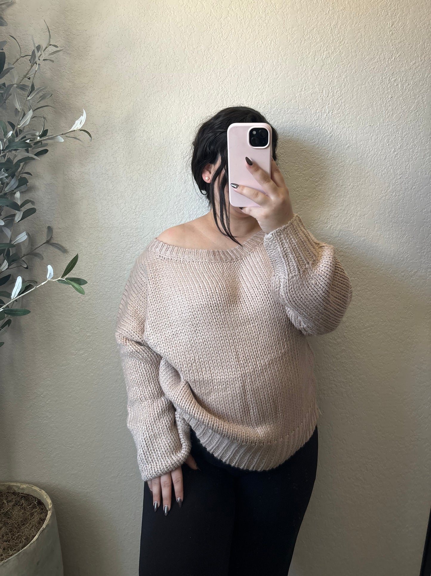 Brandy Ribbed Knit Sweater