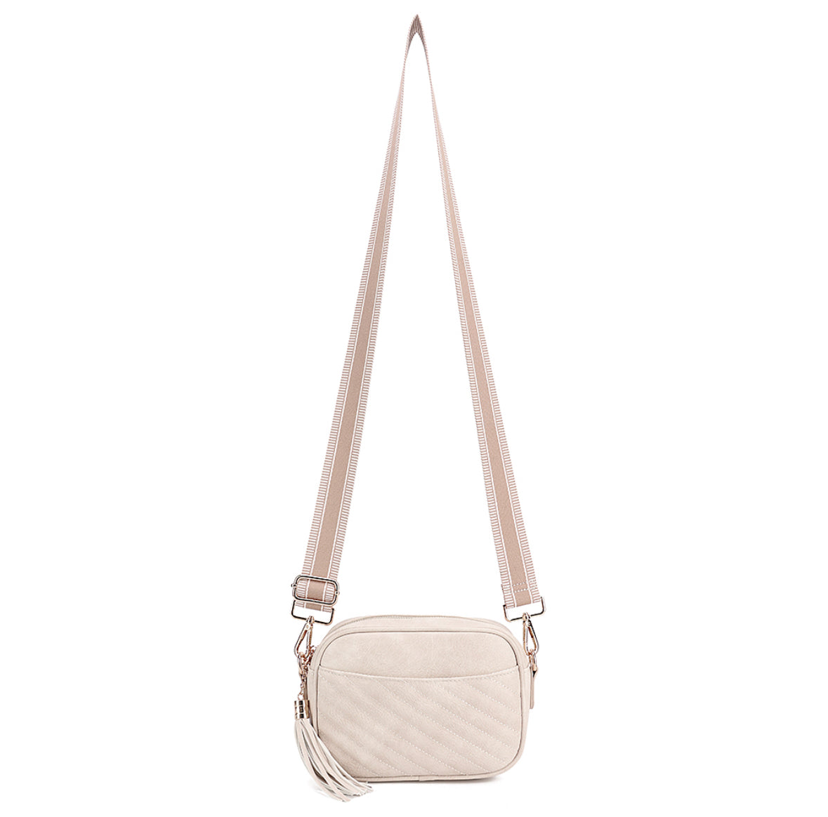 Too Chic Crossbody Bag- Beige