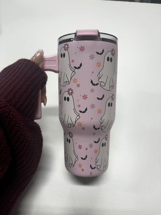 Ghosted in Bloom Tumbler