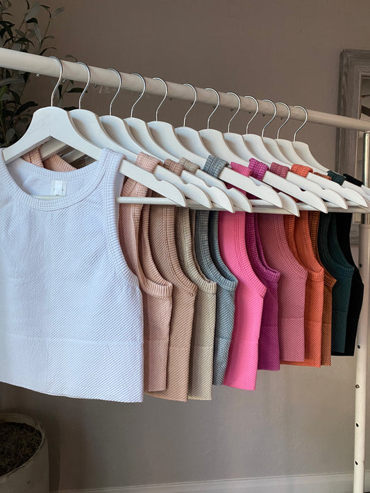 Melissa Tank- NEW FALL SHADES