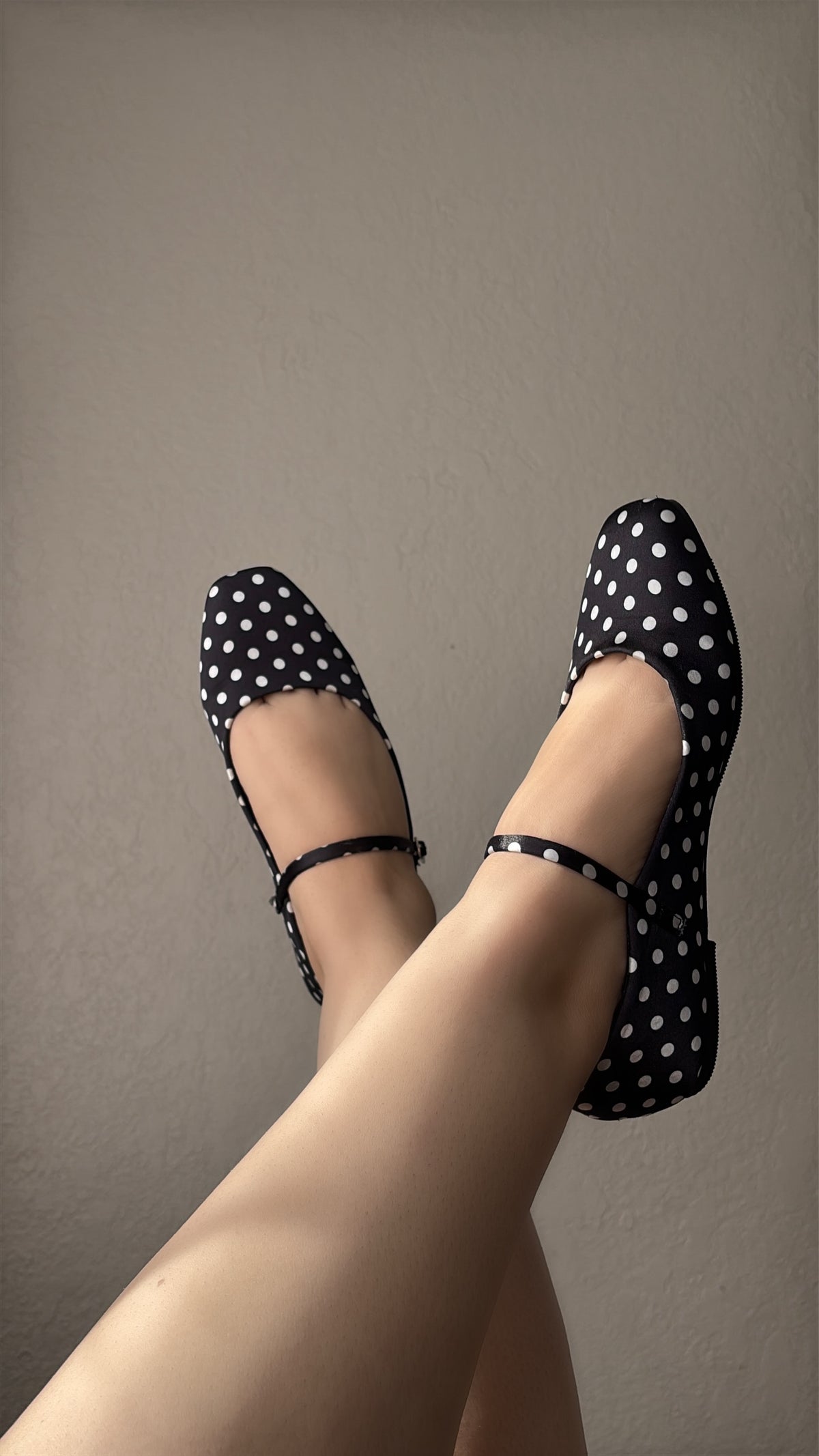 Marilyn Polka Dot Flats