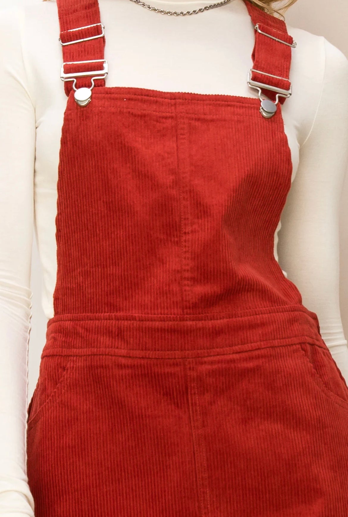 Tima Corduroy Overall Dress (More Colors)