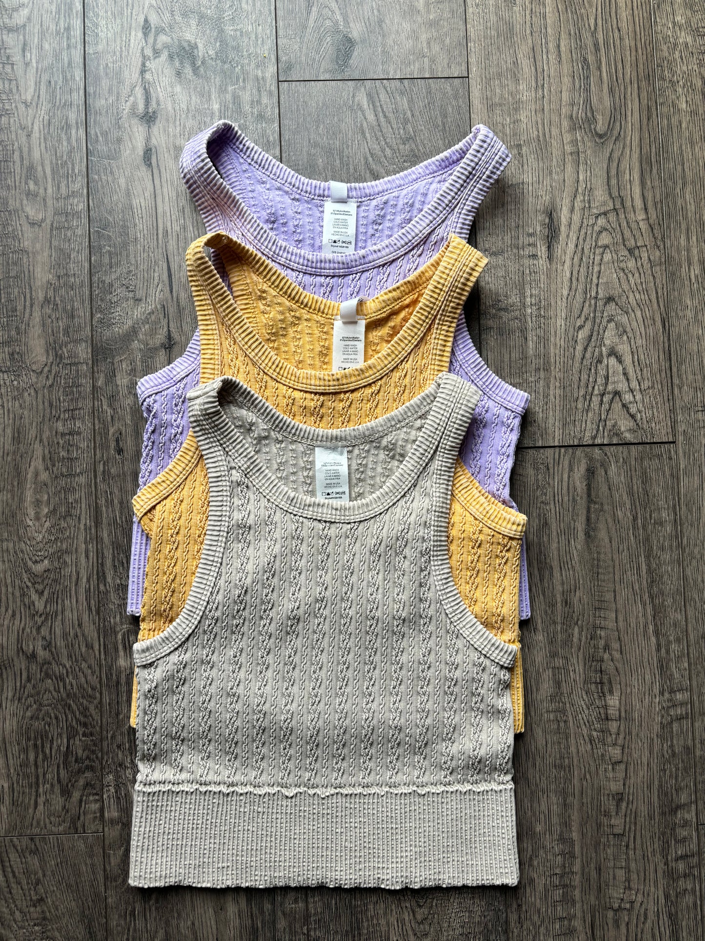 Melissa Cableknit Tank (More Colors)