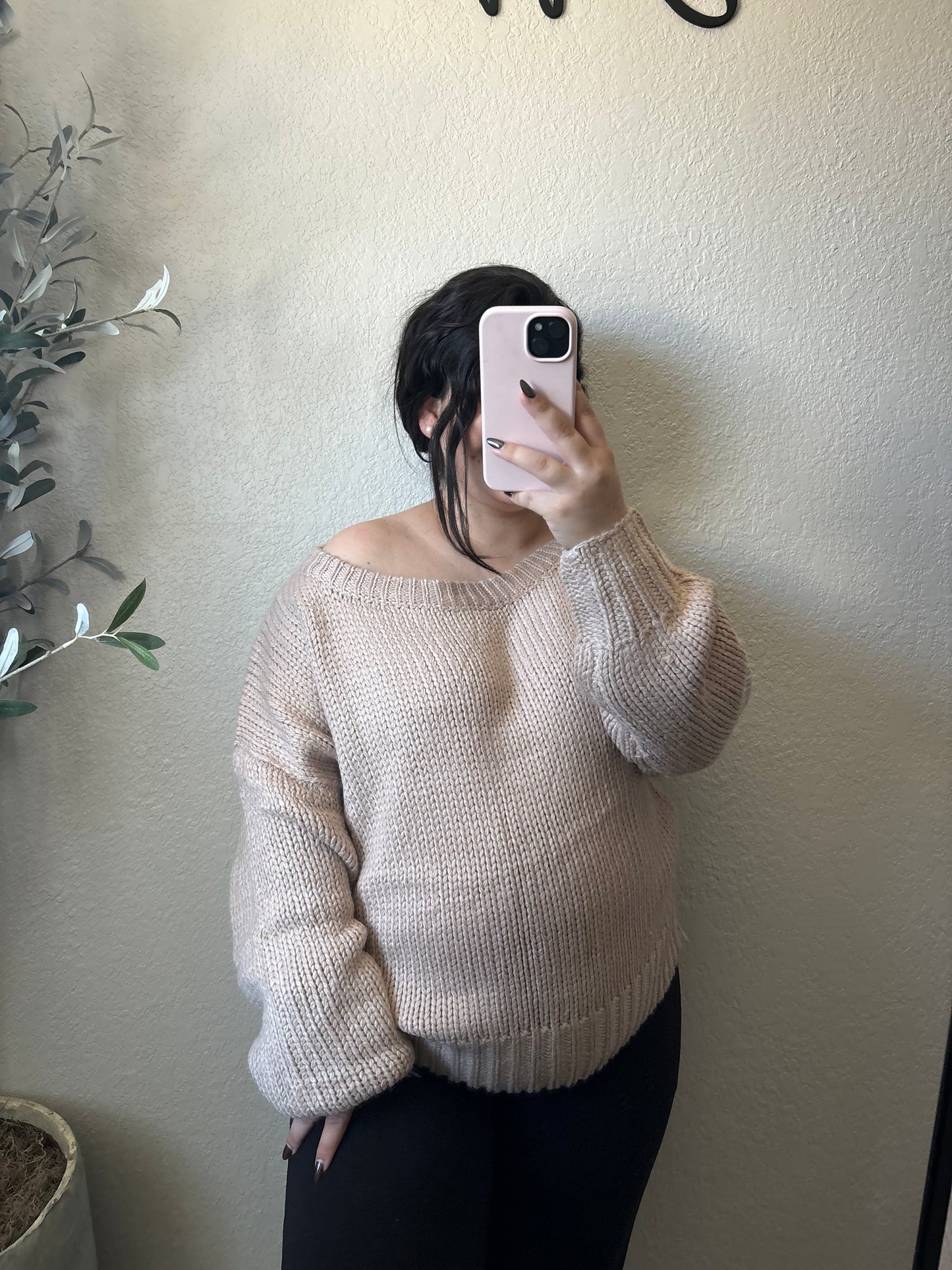 Brandy Ribbed Knit Sweater