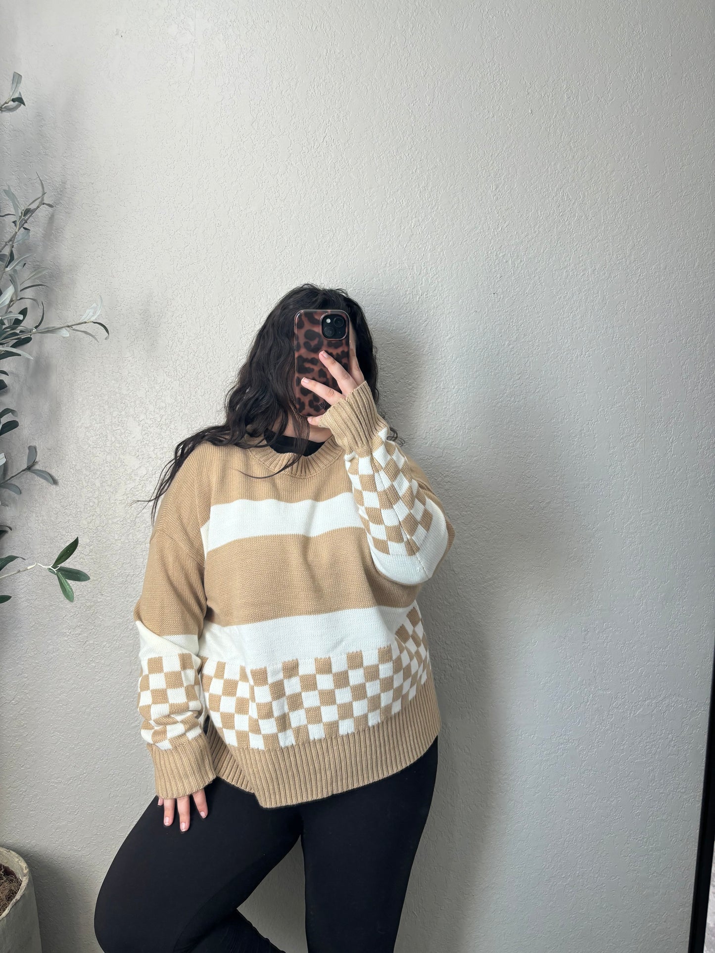 The Creamy Caramel Knit Sweater