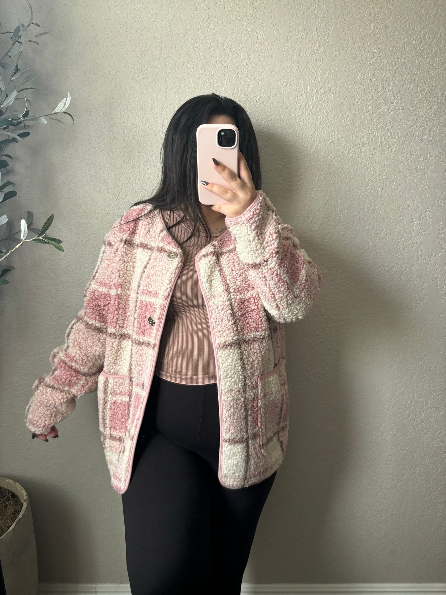 Strawberry Shortcake Sherpa Jacket