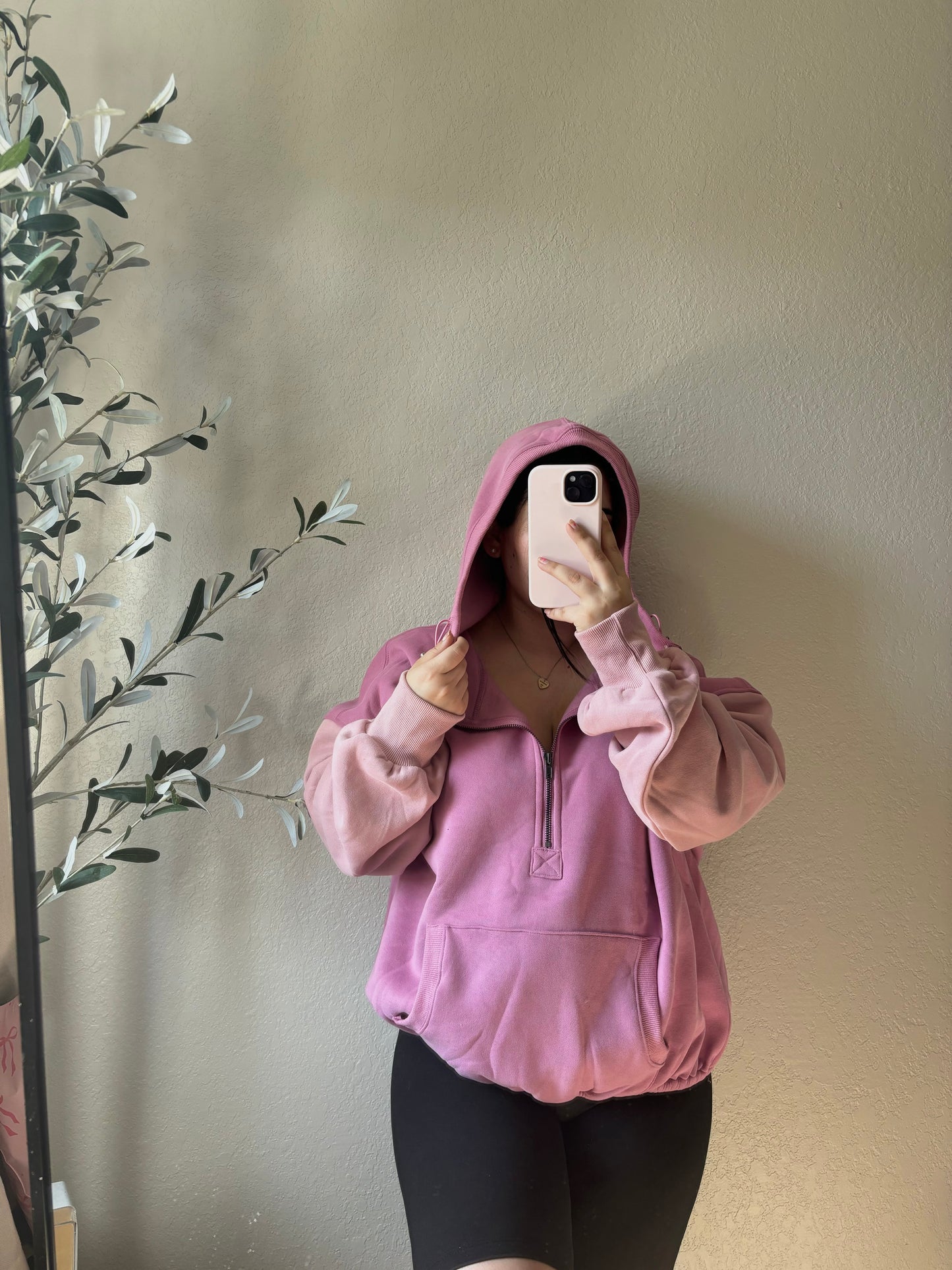 Morgan Color Block Oversized Hoodie