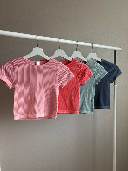 Victoria Baby Tee- NEW FALL SHADES
