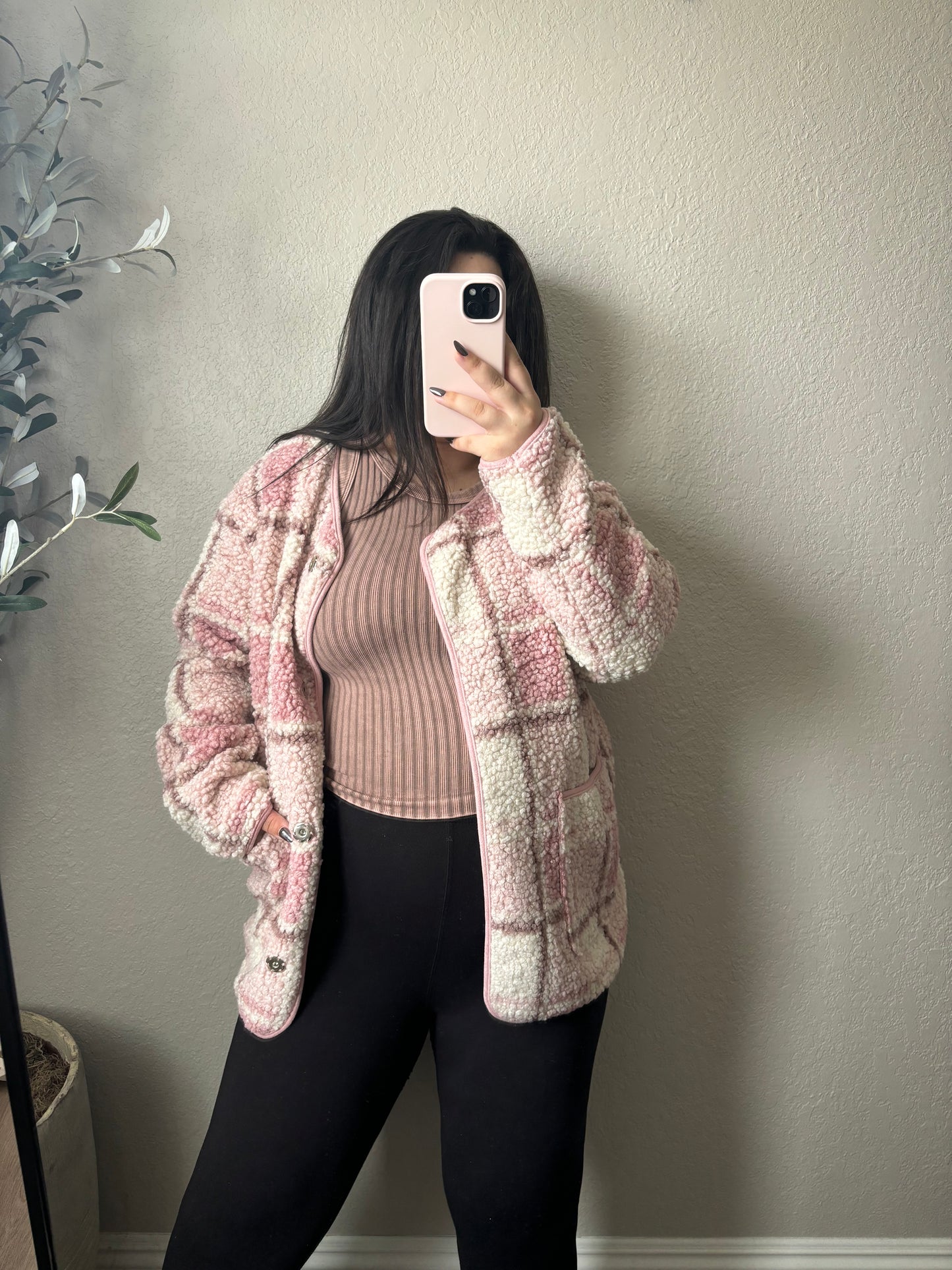 Strawberry Shortcake Sherpa Jacket