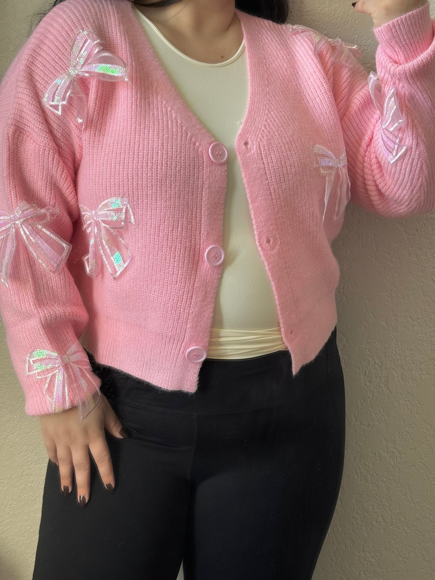 Bow Cardigan