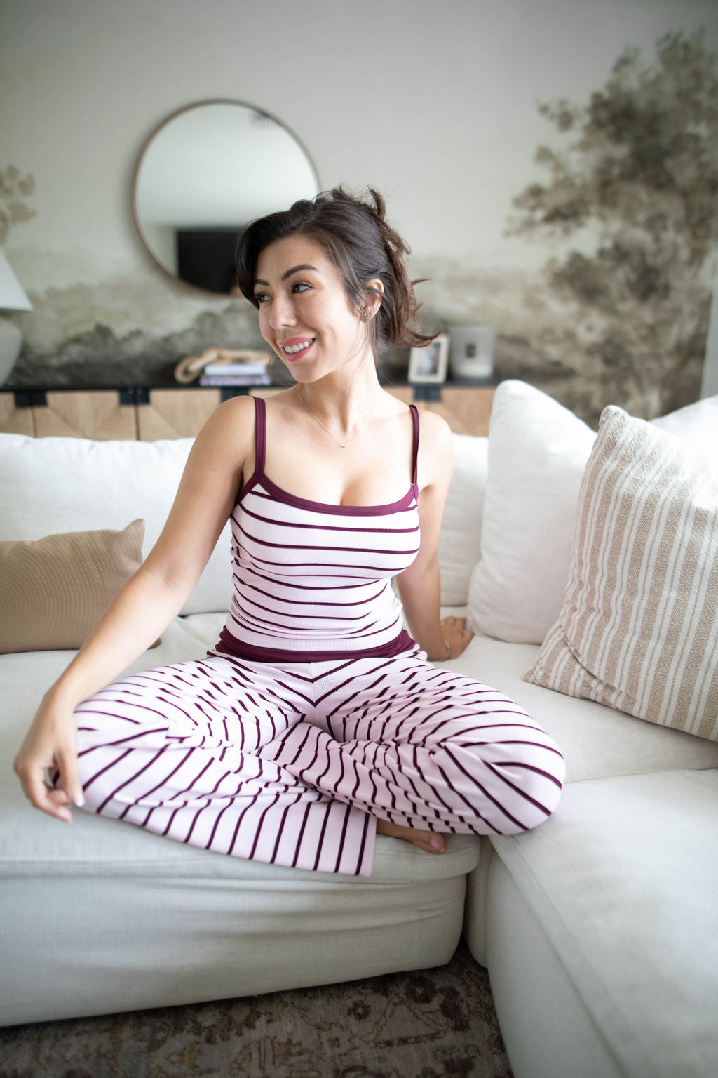 On Repeat Set (Pink/Maroon)
