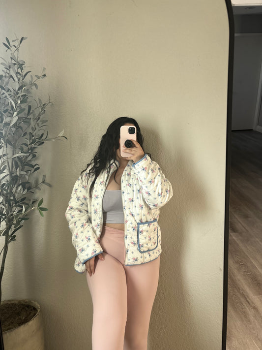 Cottage Blossom Corduroy Jacket