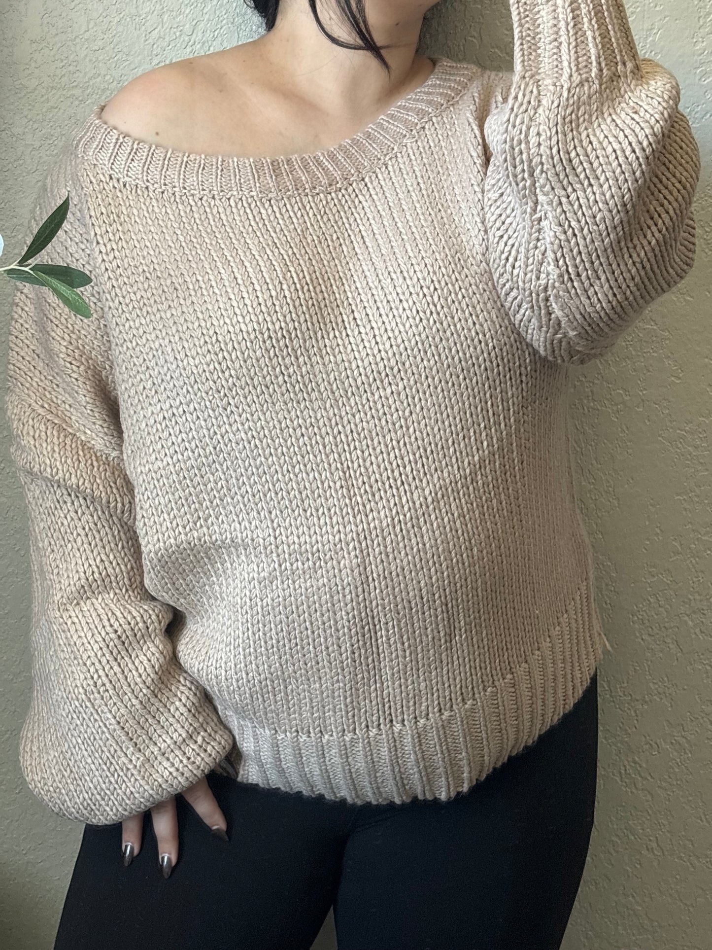 Brandy Ribbed Knit Sweater