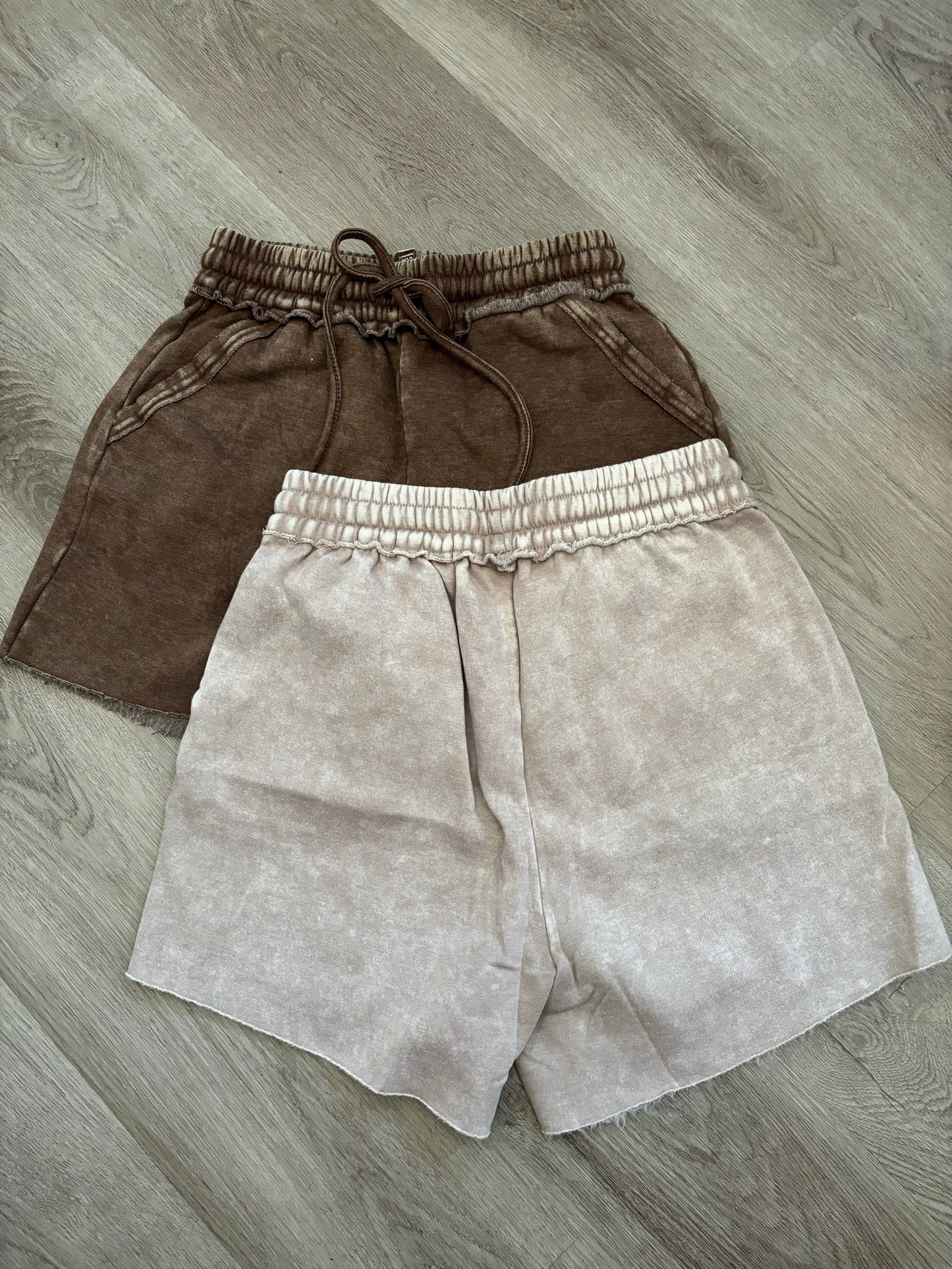 Gia Fleece Drawstring Shorts