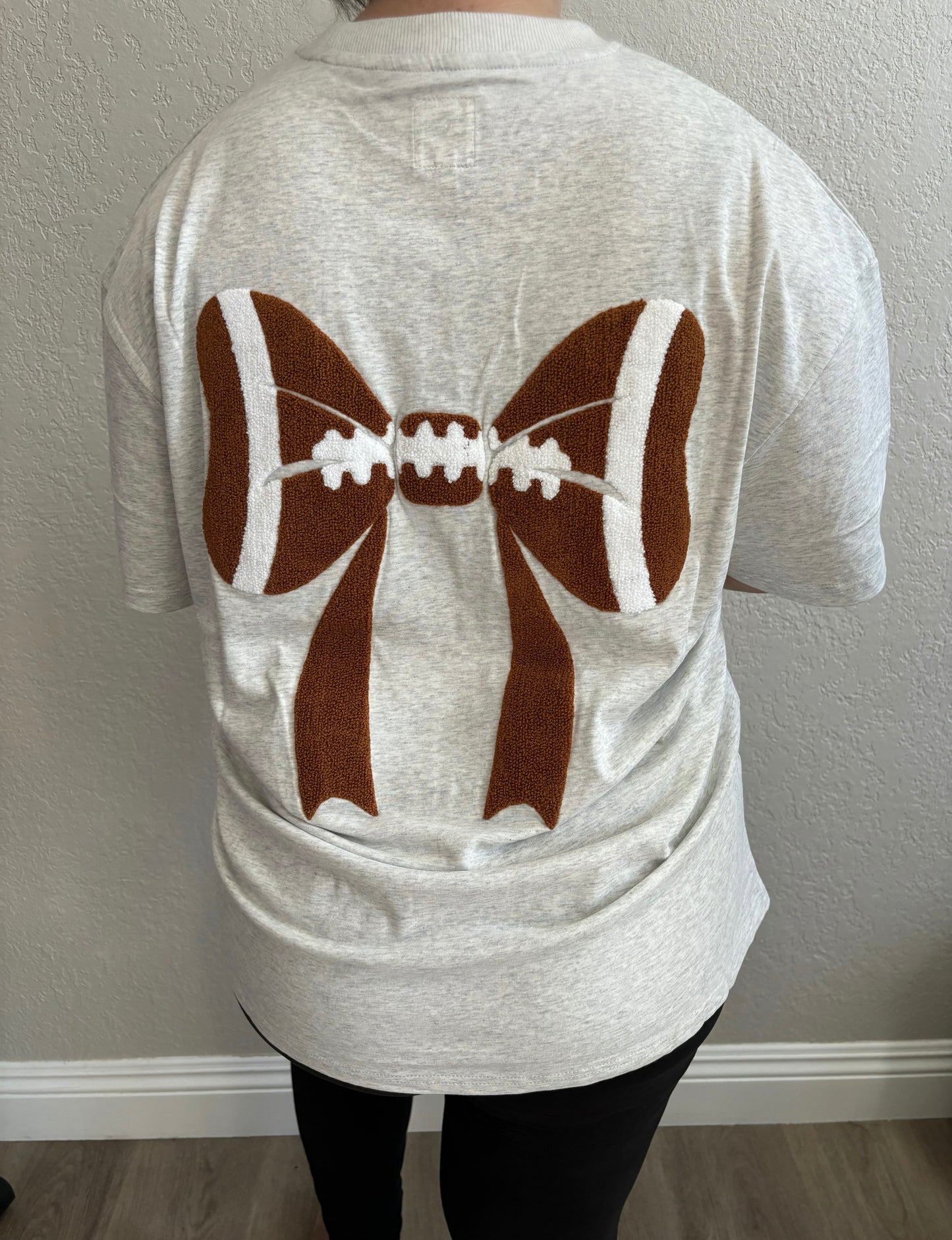 Football & Bows Tee