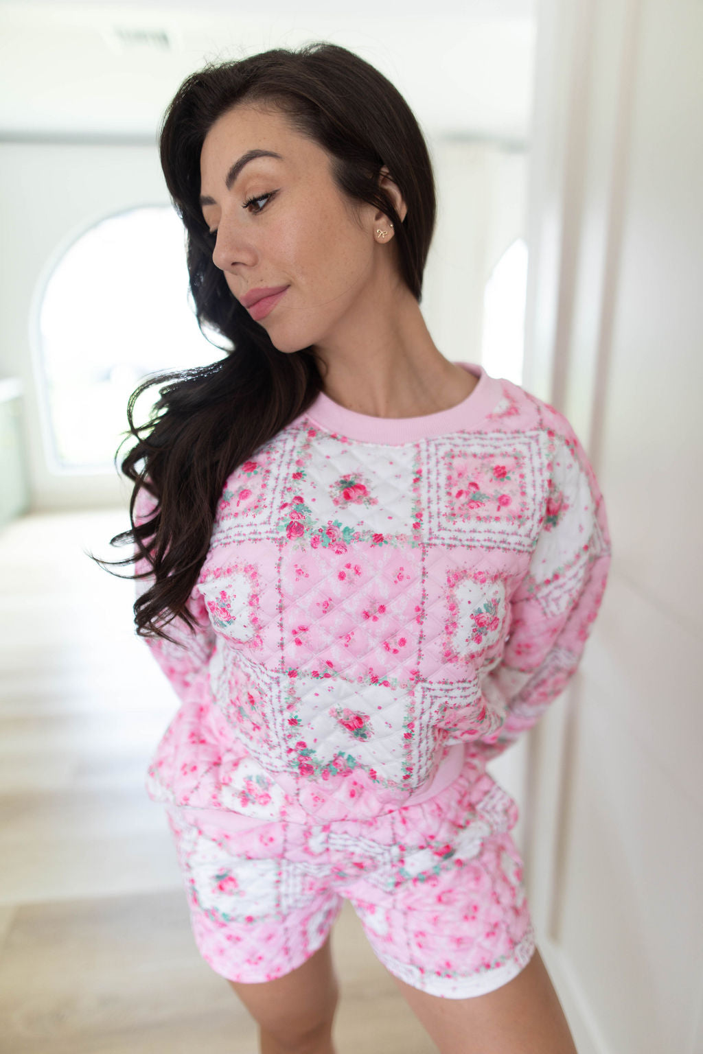 Quilted Set (Fuchsia/Blush Mix)