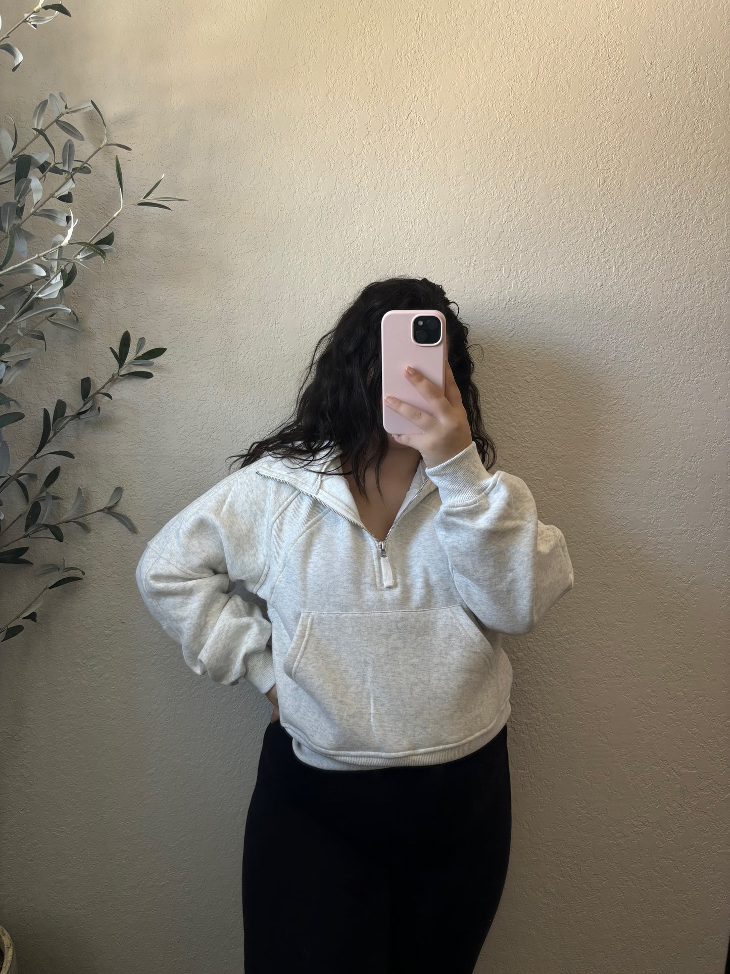 Zoey Pullover (Heather White)