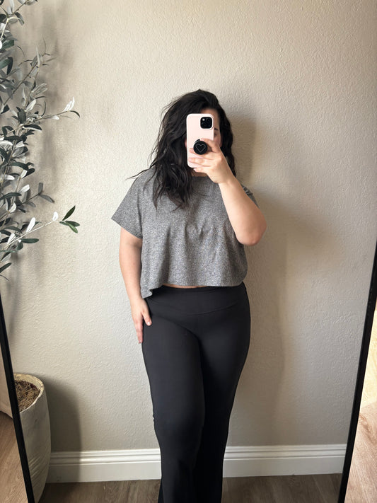 Grace Fold Over Flare Leggings