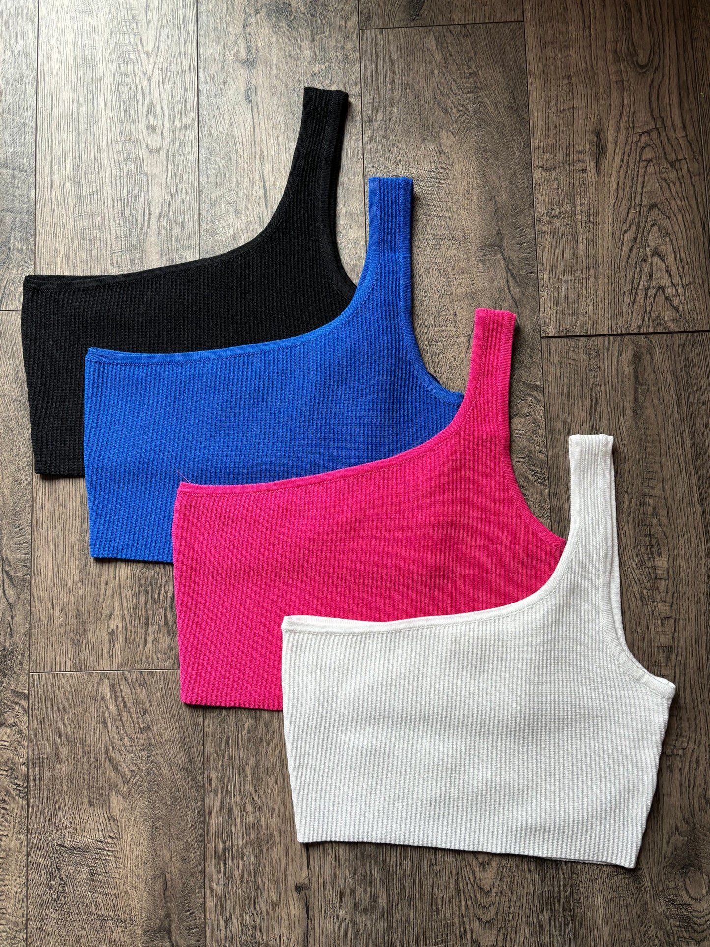 Blair One Shoulder Tank (More Colors)