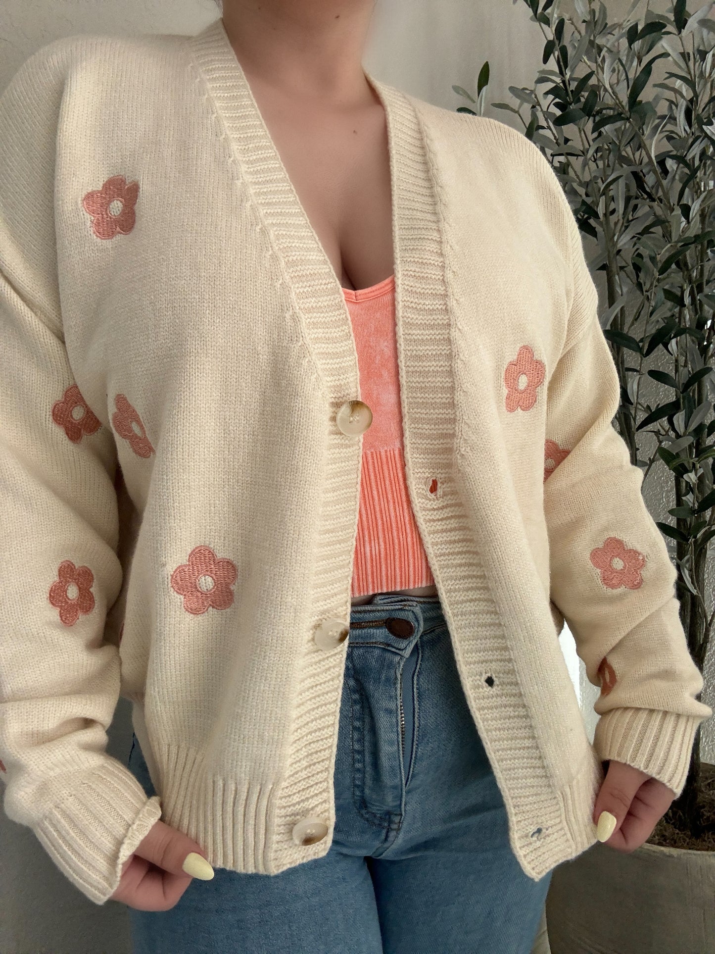 Tess Floral Cardigan