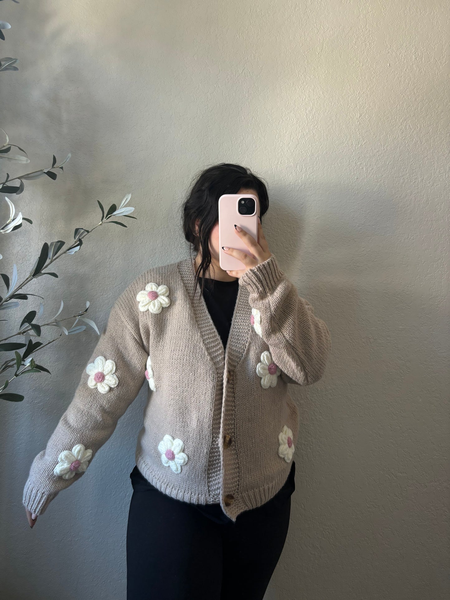 Flor Crochet Cardigan